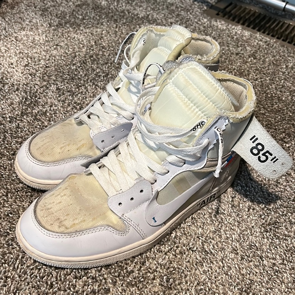 Jordan 1s off white